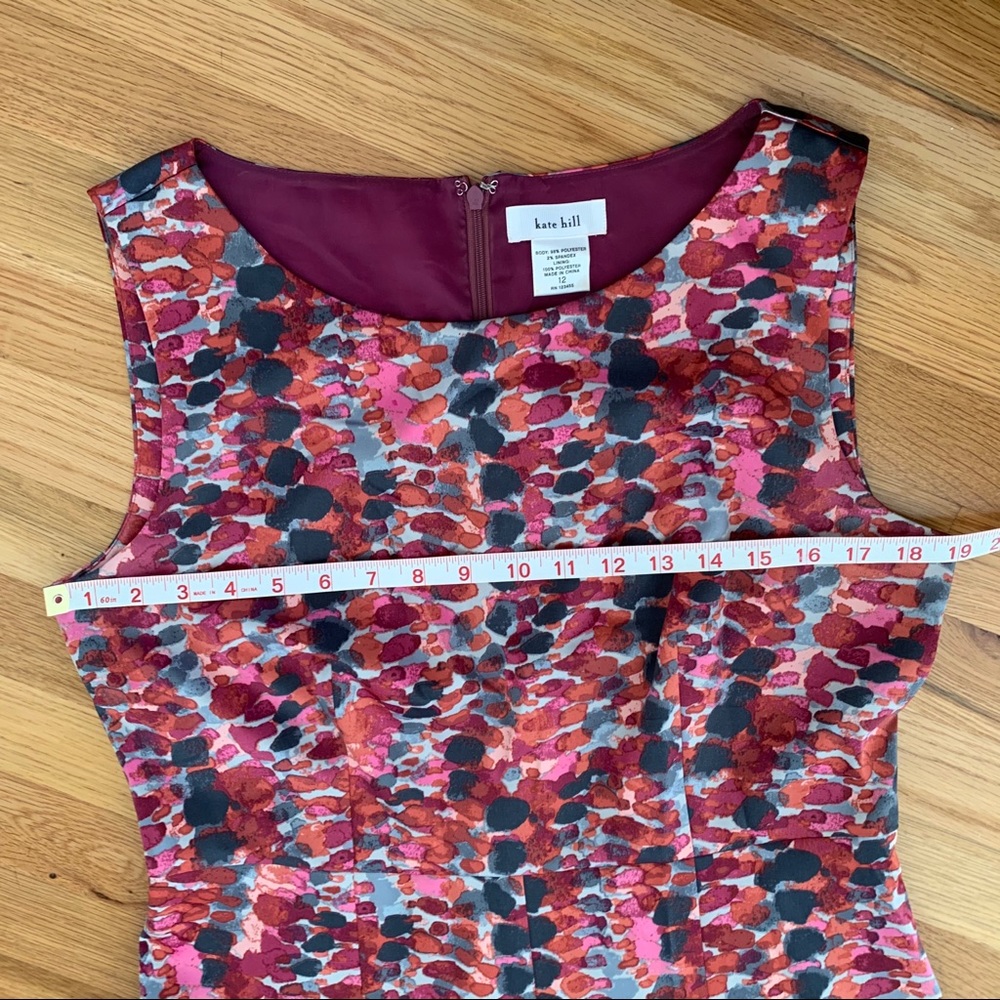 Kate Hill Multi Color Sheath Dress - Perfect for Spring 🌸 - Picture 7 of 7